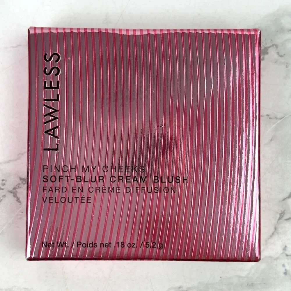 NIB LAWLESS Pinch My Cheeks Soft-Blur Cream Blush in Duchess